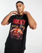 Topman Rocky T-shirt In Black