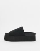 Monki Norma Flatform In Black