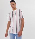 Nicce T-shirt Stripe T-shirt In Pink - Pink