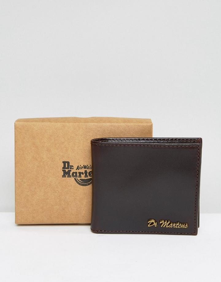 Dr Martens Leather Bilford Wallet - Brown