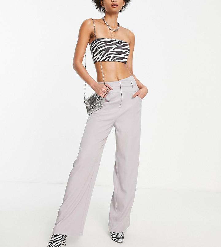 4th & Reckless Tailored Pants In Lilac-purple