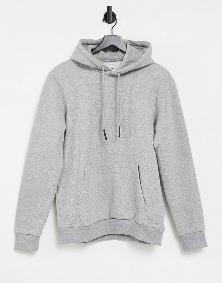 Only & Sons Hoodie In Light Gray-grey