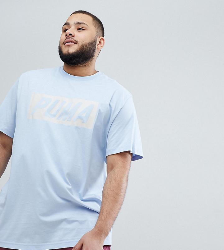 Puma Plus Logo T-shirt - Blue