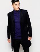 Minimum Overcoat In Slim Fit - Blue