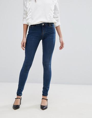 Miss Selfridge Skinny Jeans - Blue