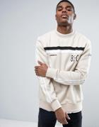 Adidas Originals 83-c Crew Neck Sweater In Beige Bk7513 - Beige