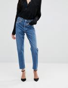 A-gold-e Jamie Mom Jeans - Blue