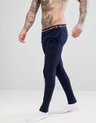Nicce London Joggers With Waistband - Navy