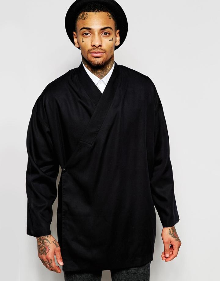 Asos Tailored Kimono - Black