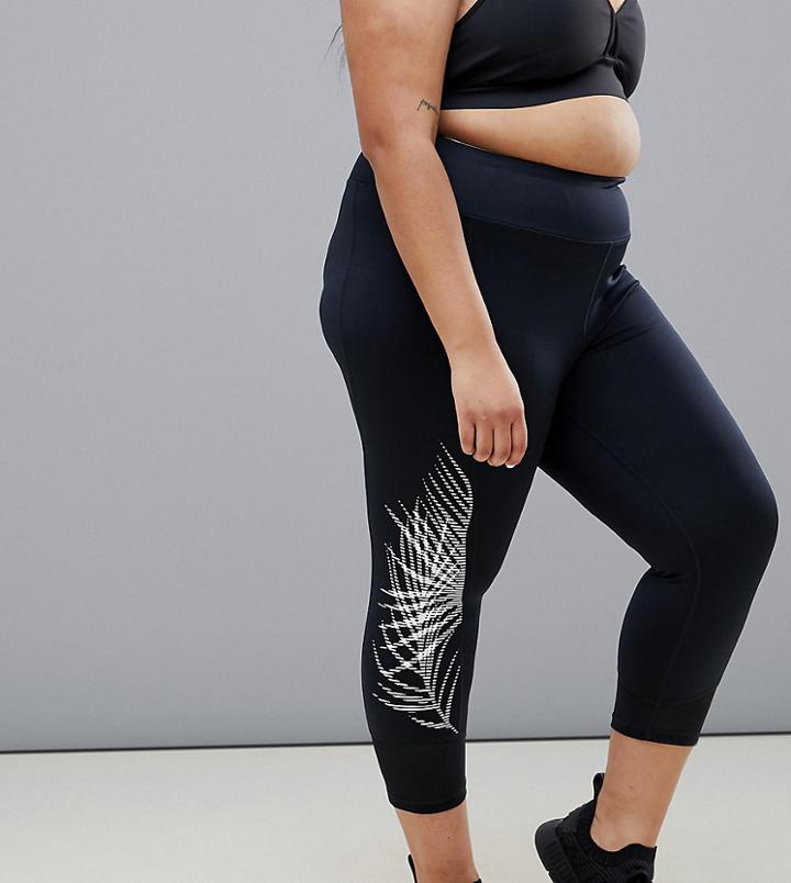 Rainbeau Curve Nicole Capri Leggings - Multi