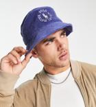 Polo Ralph Lauren X Asos Exclusive Collab Bucket Hat With Circle Logo In Navy