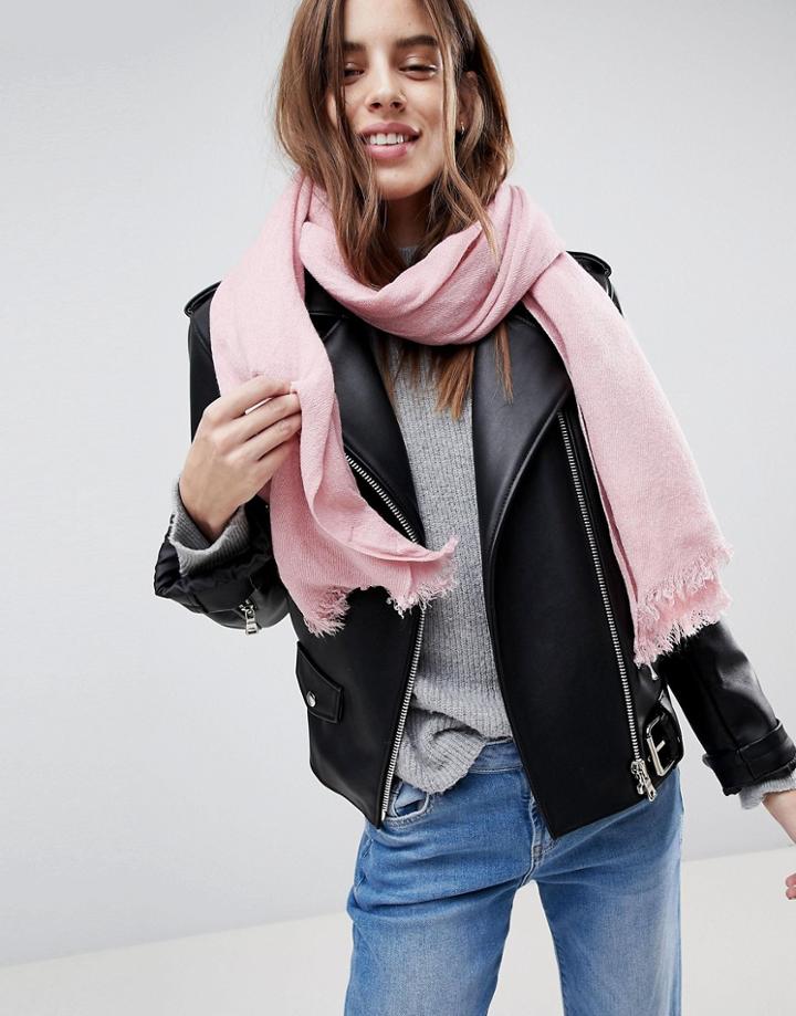 Ichi Light Weight Scarf - Pink