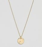 Accessorize Aries Constellation Gold Pendant - Gold