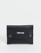 Fenton Black Pu Clip Front Card Holder