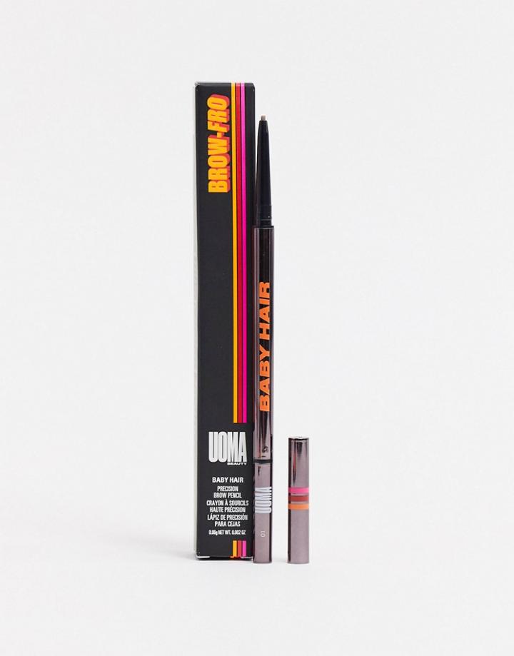 Uoma Beauty Brow- Fro Precision Brow Pencil-black