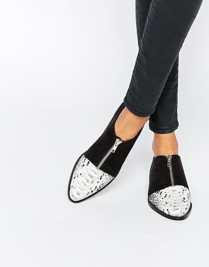 Asos Mayor Pointed Flat Shoes