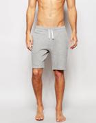 Asos Loungewear Jersey Shorts - Gray