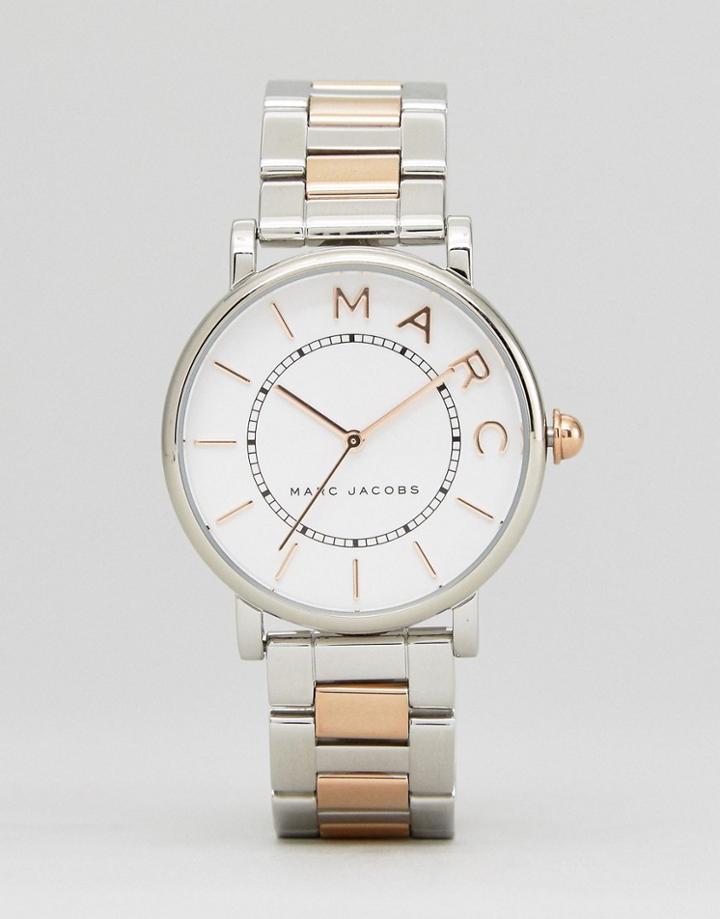 Marc Jacobs Mixed Metal Roxy Watch - Gold
