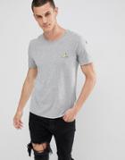 Esprit T-shirt With Banana Logo - Gray