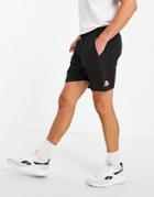 Ellesse Oddi Reflective Branding Shorts In Black