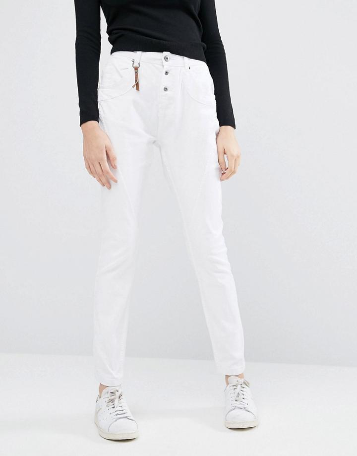 Vero Moda Antifit Black Skinny Pants - Leg 32 - White