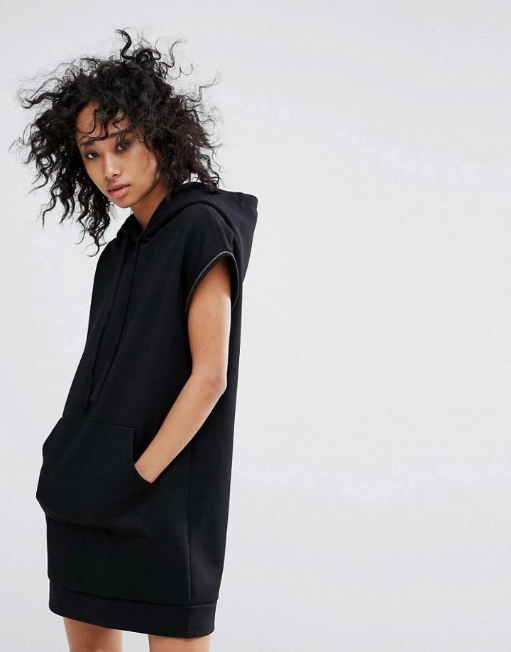 All Saints Mod Sweat Dress - Black