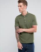 Lyle & Scott Garment Dye Polo Shirt Green - Green