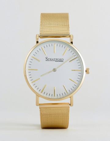 Stratford Gold Bracelet Watch