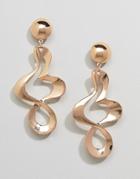 Ashiana Geometric Pendant Earrings - Gold