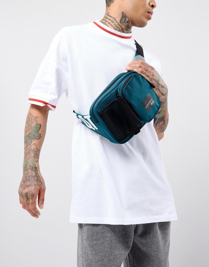 Adidas Originals Eqt Cross Body Bag In Green Ce5568 - Green