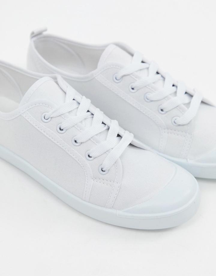 New Look White Sneaker - White