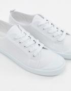 New Look White Sneaker - White