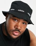 Adidas Training Bucket Hat In Black