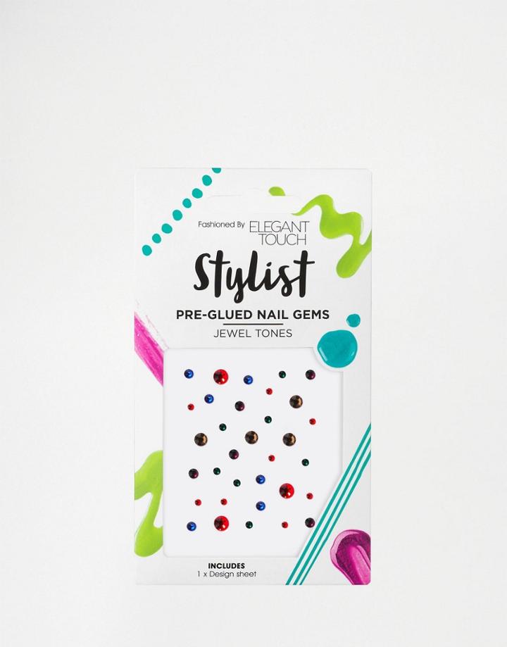 Elegant Touch Stylist Pre-glued Gems - Metallic Studs