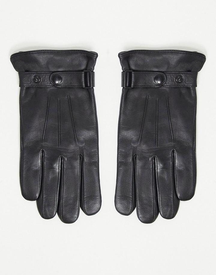 Peter Werth Sheep Leather Glove-black