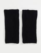 Urbancode Ribbed Gloves In Black