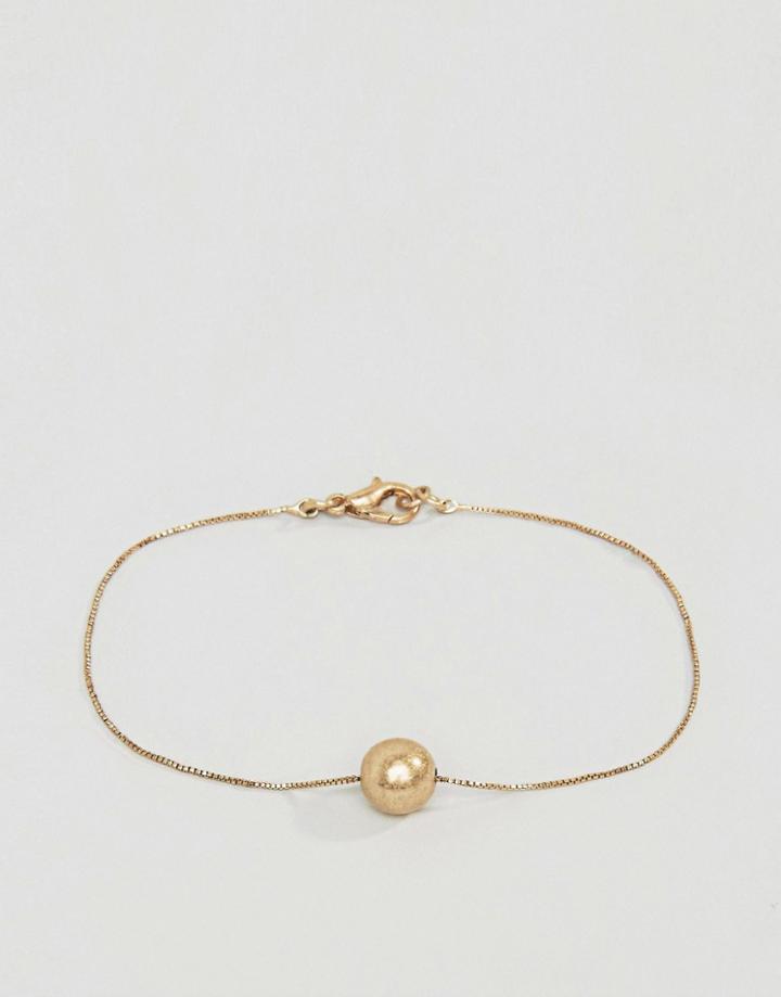 Selected Femme Sona Long Bracelet - Gold