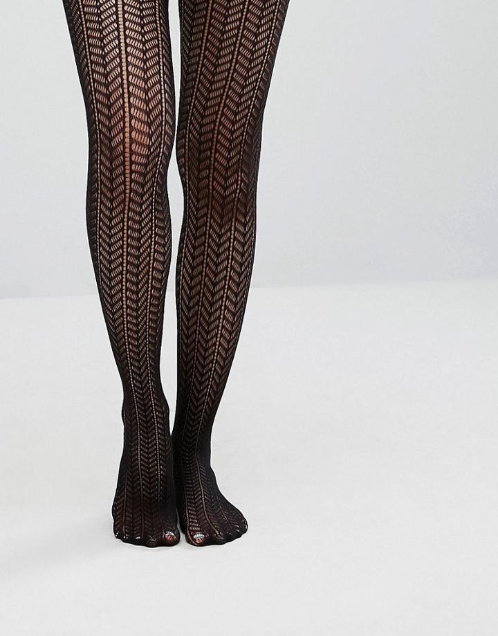 Jonathan Aston Boho Herringbone Tight - Black