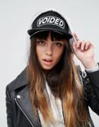 Asos Mono Trucker Cap With Front Slogan - Multi