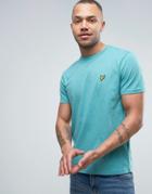 Lyle & Scott Eagle Logo T-shirt Regular Fit In Green Marl - Green