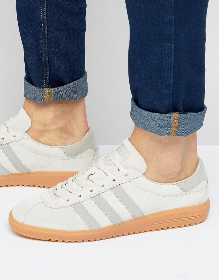 Adidas Originals Bermuda Sneakers In Brown Bb5269 - Brown