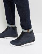 The North Face Edgewood 7 Leather Walking Boot In Navy - Navy