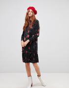 Vero Moda Floral Dot Shift Dress - Multi