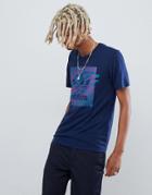 Adidas Skateboarding Tennis T-shirt In Navy Dh3940 - Navy