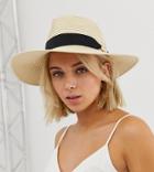 Aldo Panama Straw Hat - Beige