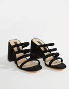 Miss Selfridge Tube Strappy Sandal - Black