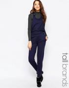 Noisy May Tall Jersey Relaxed Jumpsuit - Navy