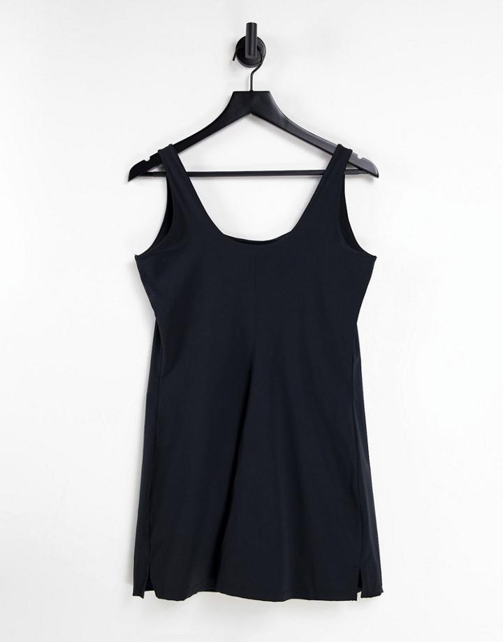 Nike Training Luxe Bliss Mini Dress In Black