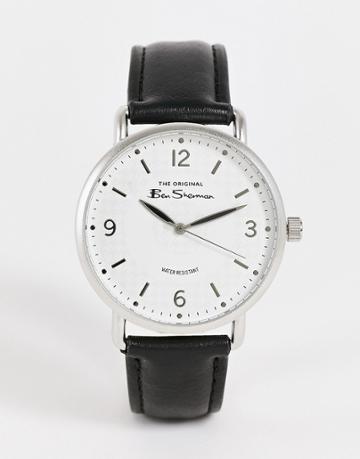Ben Sherman Black And Silver Watch-multi