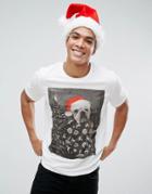 Jack & Jones Originals Holidays T-shirt - White